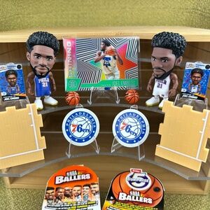 Joel Embiid Baller Bundle with Panini "Illusions" shining stars card